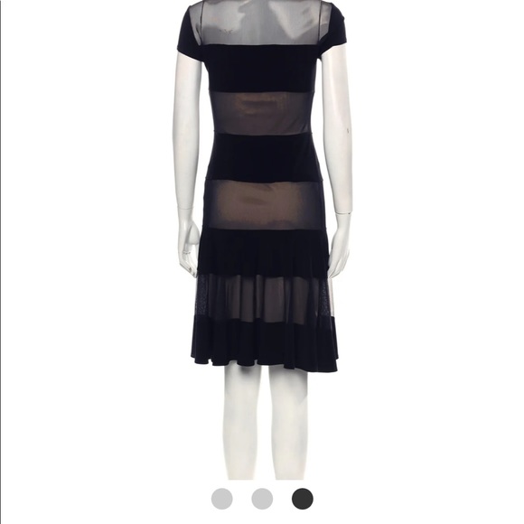 JOSEPH RIBKOFF striped knee length dress size 8 - Picture 4 of 6